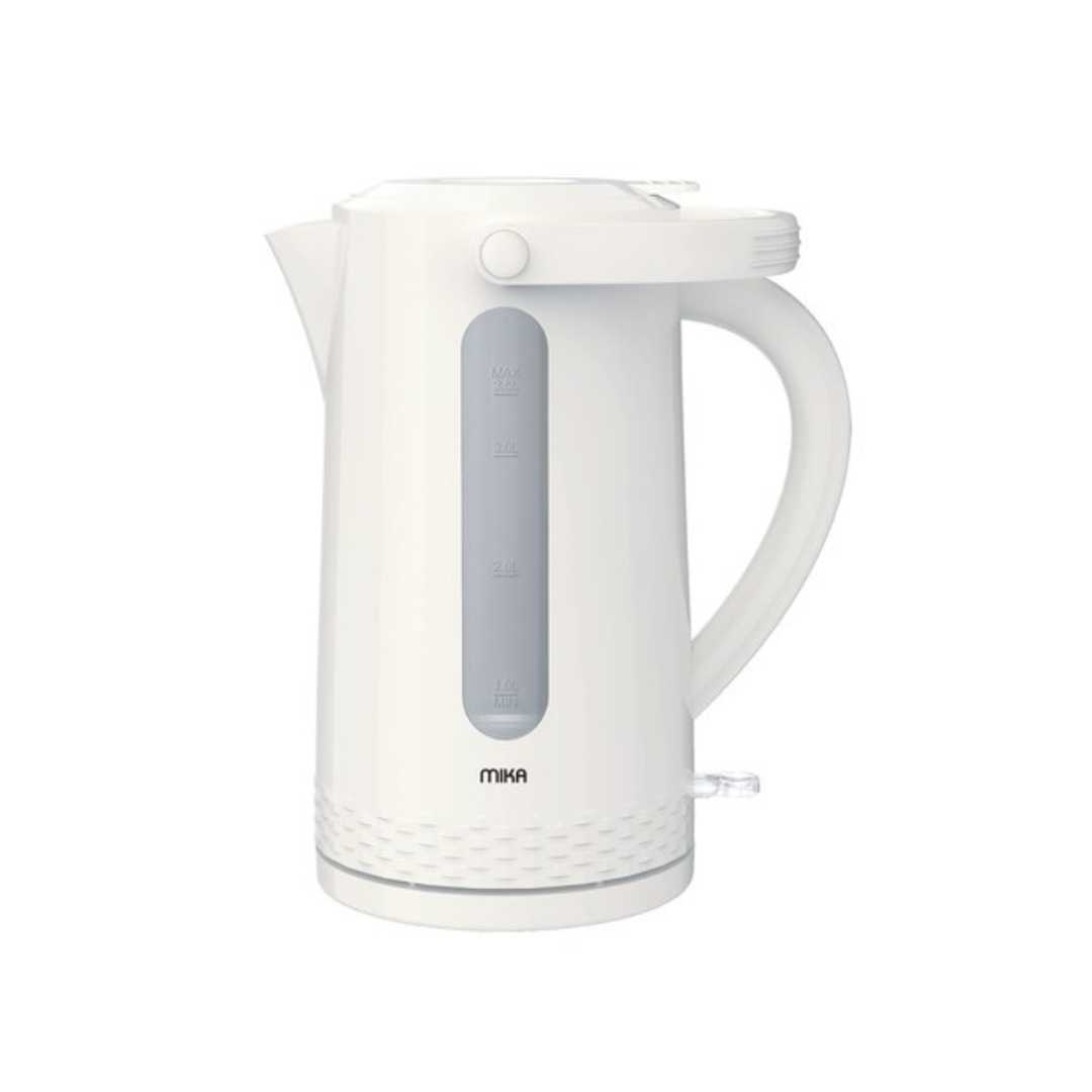 MIKA Kettle, 3.5L, Plastic, 360º Cordless, Concealed Element, Cream White, MKT5102W