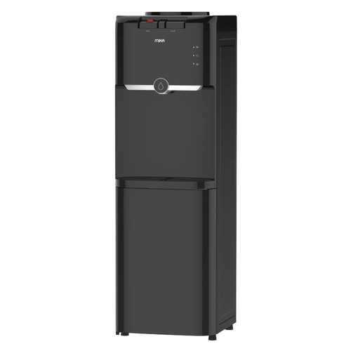 MIKA Water Dispenser, Standing , Hot & Electric Cooling, with Cabinet, Black & Silver, MWD2306BS