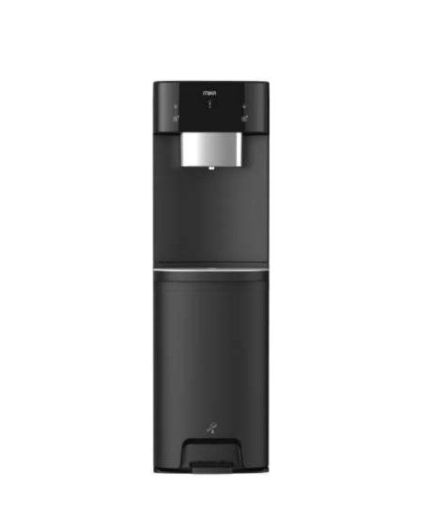 MIKA Water Dispenser, Standing, With Sensor Taps , Bottom Load, Hot & Cold, Compressor Cooling, Black & Silver MWDB2903BL