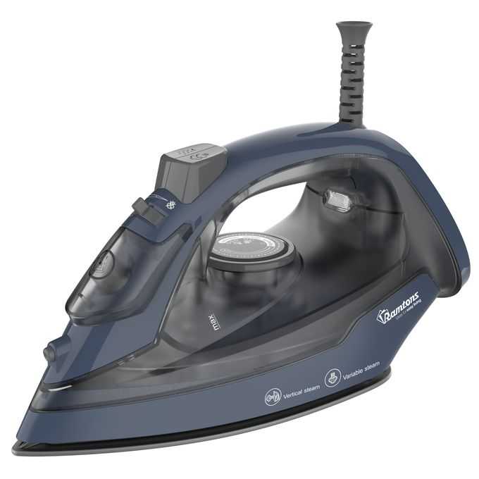 Ramtons Steam Iron 1600W Black/Blue RM/694
