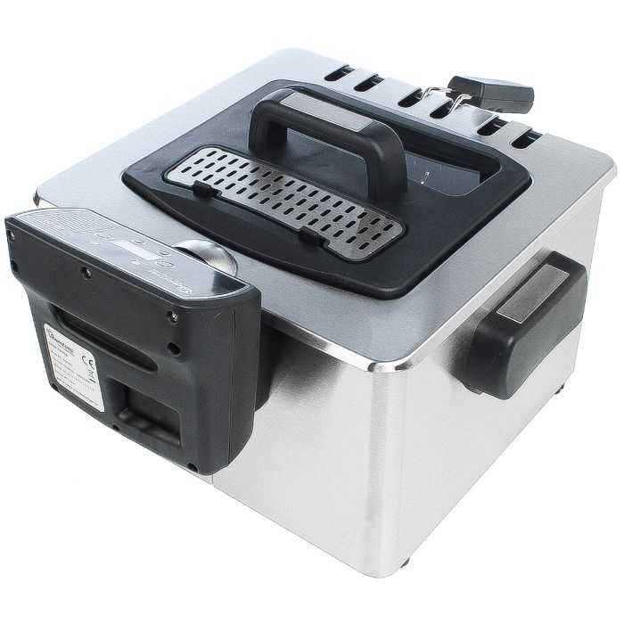 RAMTONS S/STEEL DEEP FRYER 4.5LT, RM/370