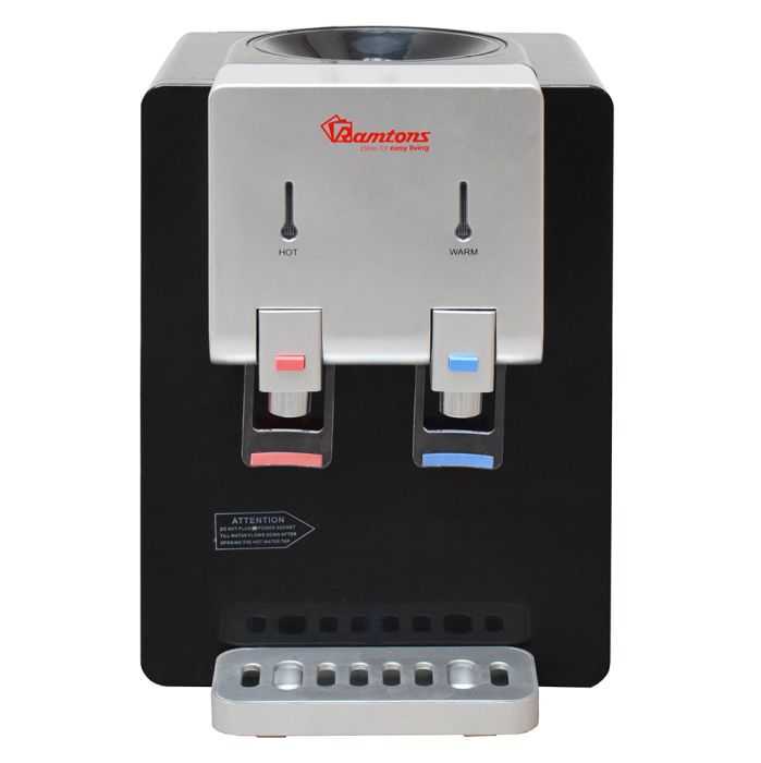 Ramtons Table Top Hot & Normal Dispenser Black RM/596