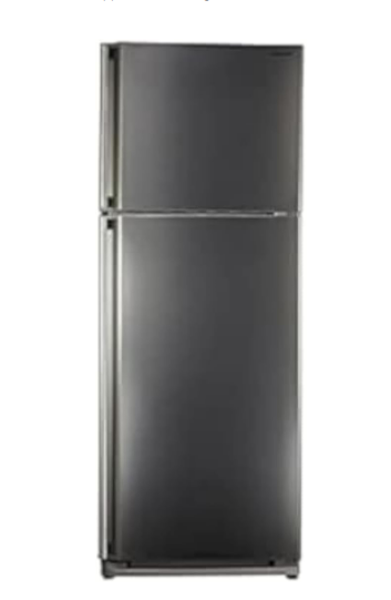 SHARP Refrigerato , No frost 450 Litre 2 Door Silver Color With Ag+ Nano Deodorizer Filter SJ-58C(ST)