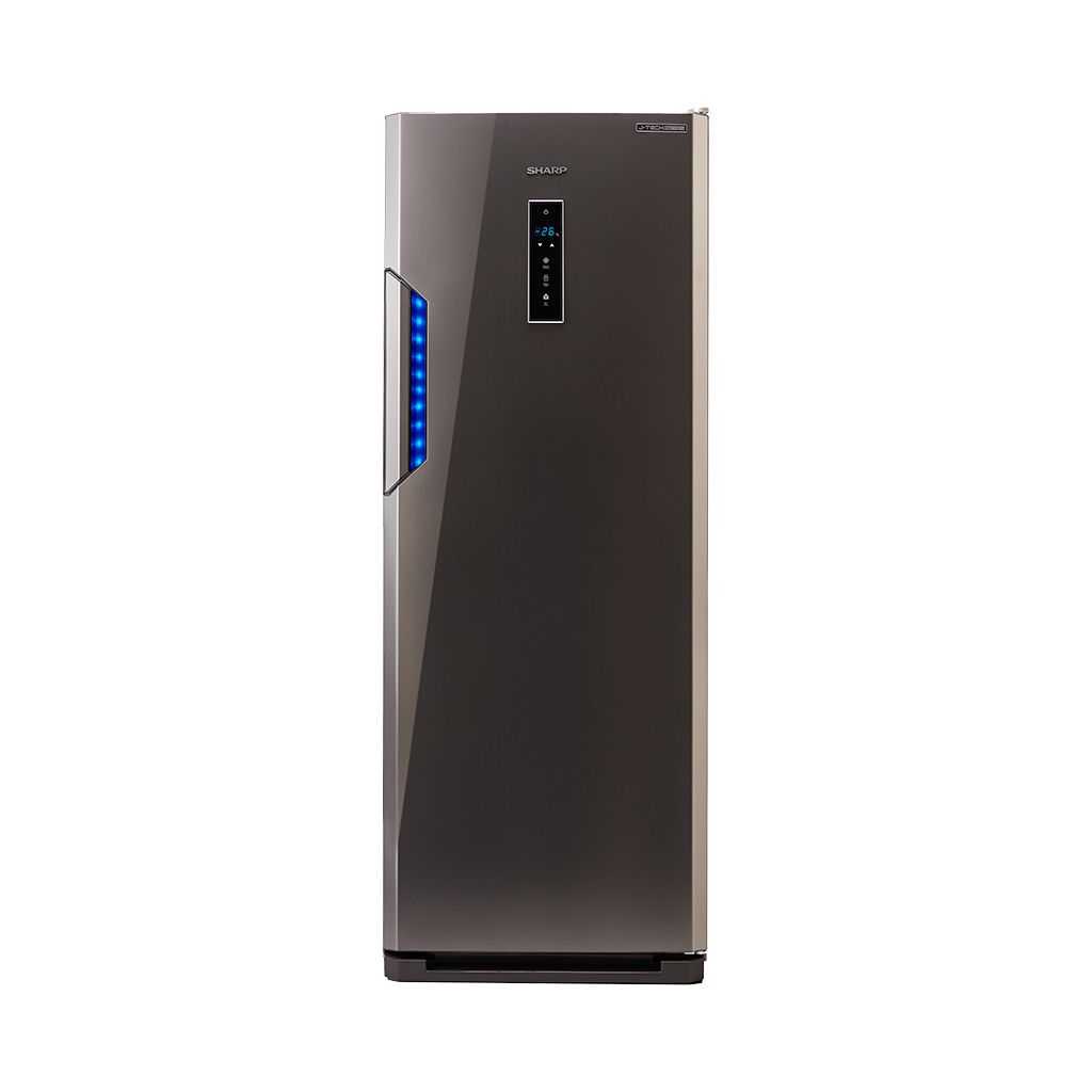 Sharp Home Freezer 250L Upright ,6 drawers , inverter digital , Stainless FJ-EC23(ST)