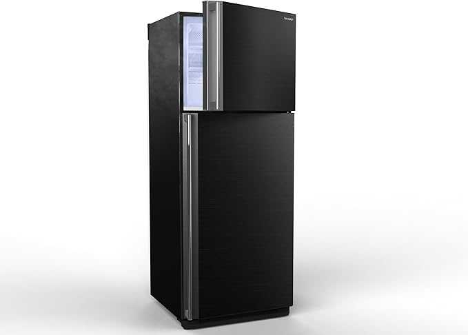 SHARP Refrigerator No Frost 396 Liter 2 Door Silver With Ag+ Nano Deodorizer Filter SJ-48C(ST)
