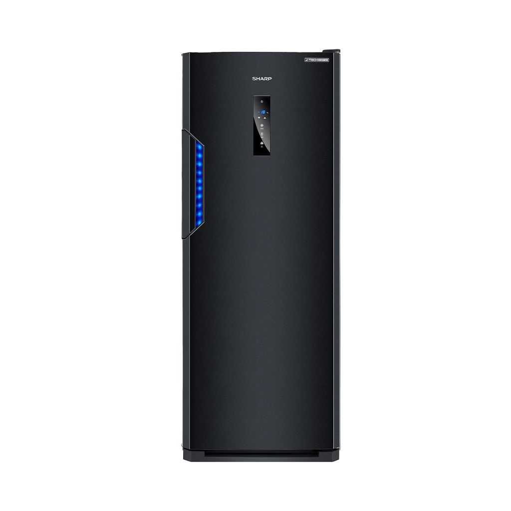 Sharp Home Freezer 300L Upright ,7 drawers , inverter digital , Black FJ-EC27(BK)