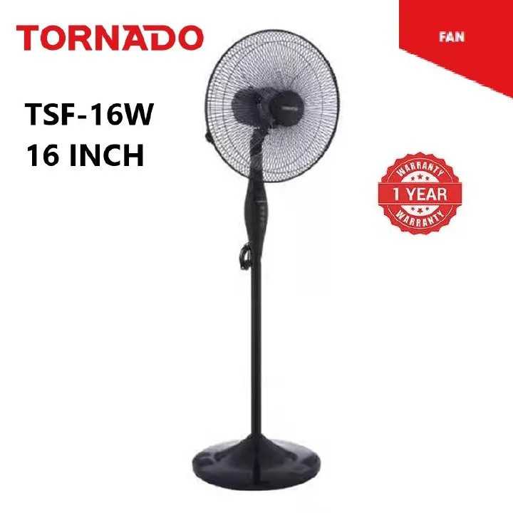 TORNADO STAND FAN 16 INCH - BLACK TSF-16W