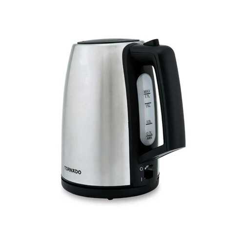 TORNADO Stainless Kettle 1.7Lit 2200Watt TKS-2217E