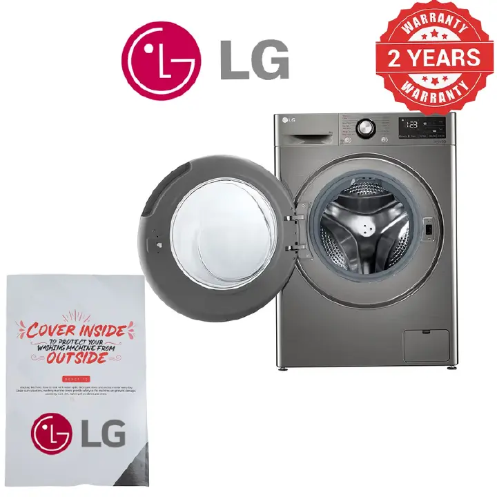 LG WASHING MACHINE FRONT LOADERS F4R3VYG6P 9KG SILVER