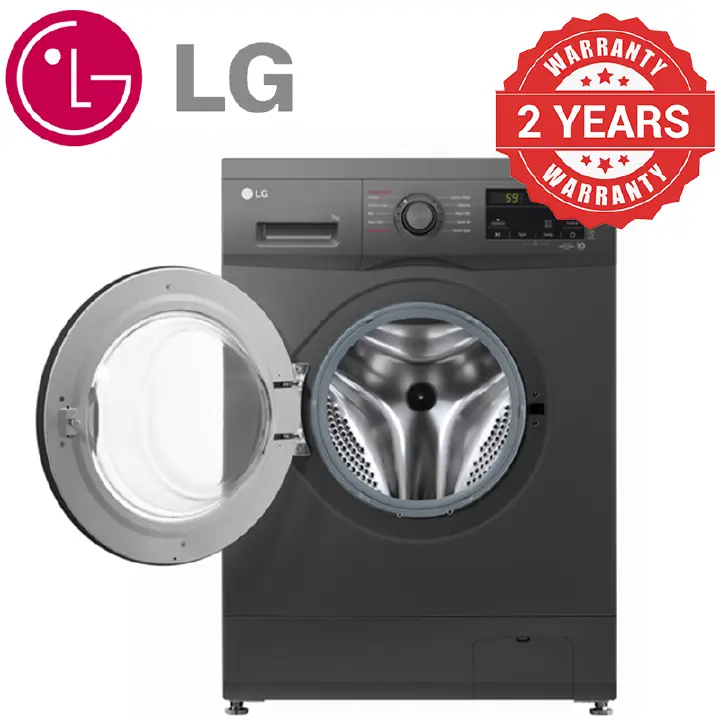 LG WASHING MACHINE FRONT LOADERS F4J3TYG6J 8KG SILVER