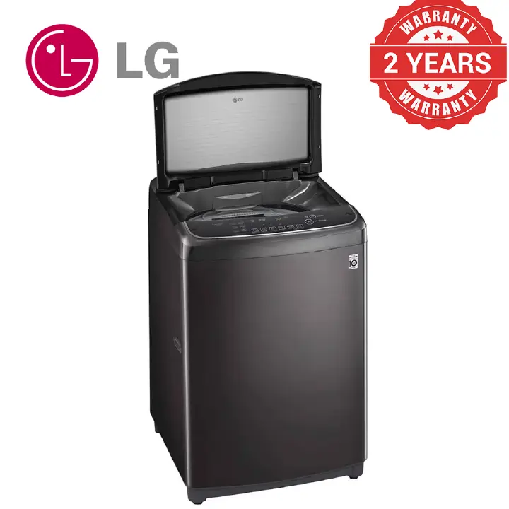 LG WASHING MACHINE TOP LOADERS T1466NEHG2 14KG BLACK