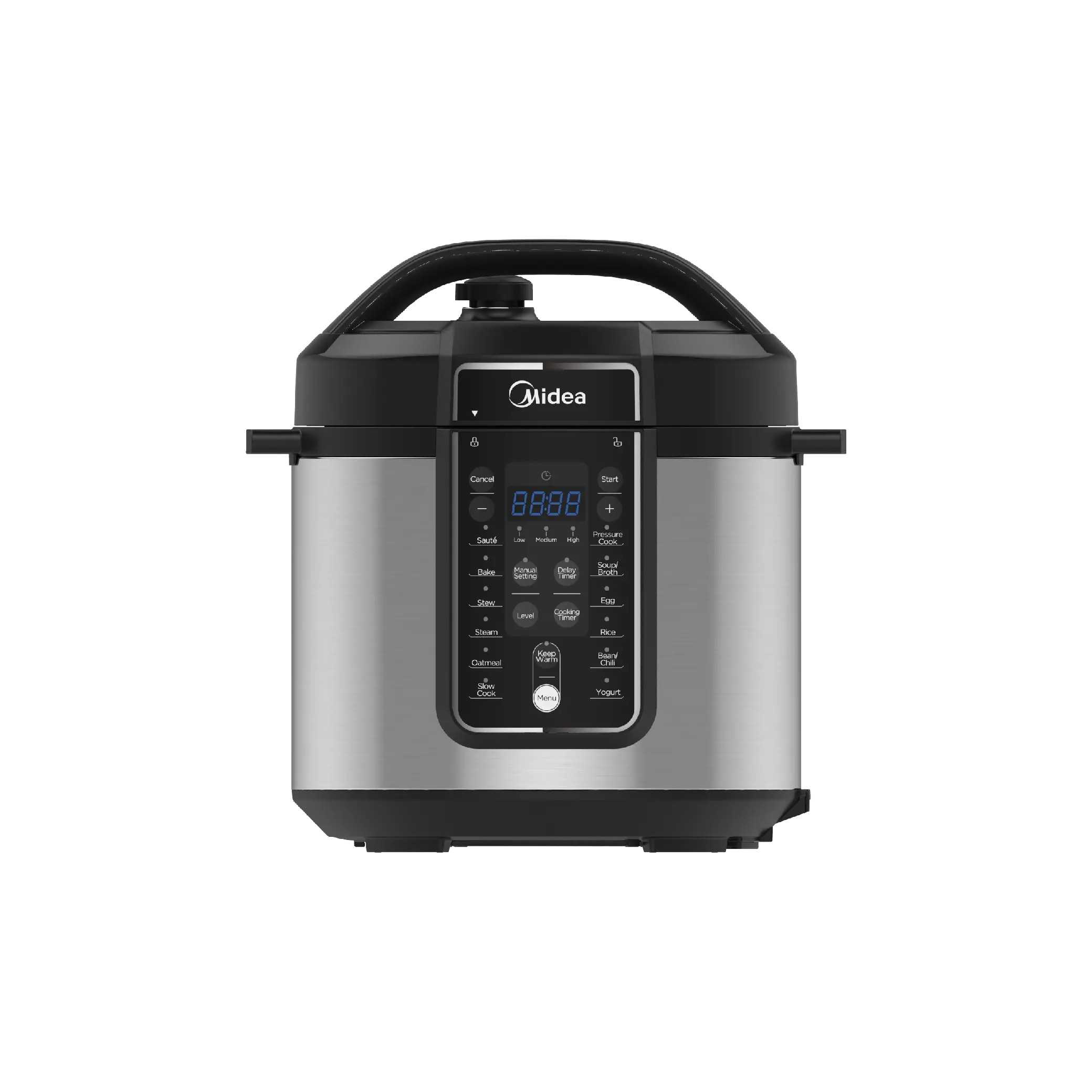 Midea,MPC-6002SBSS-NPR 6L Digital pressure Cooker, With Stainless steel Pot