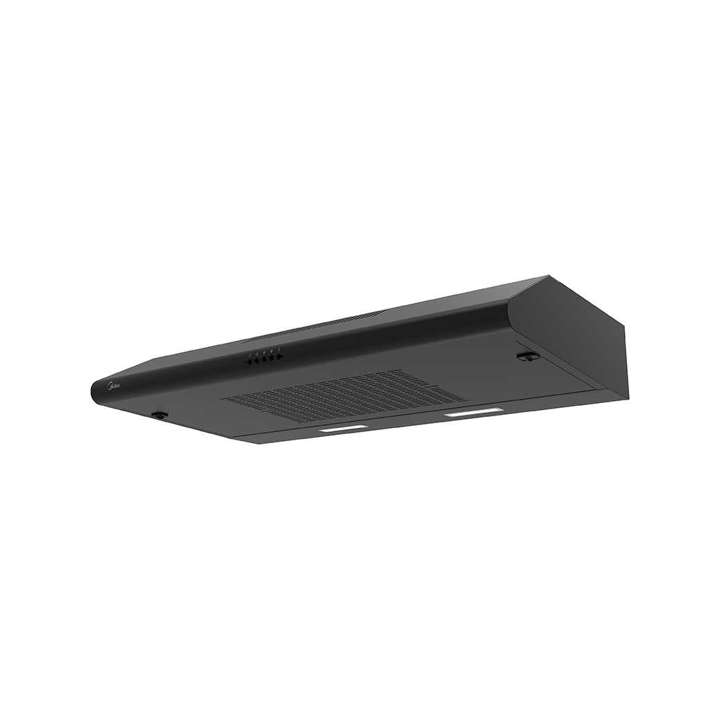 Midea Hood 90CM Slim Type, Black Color 380m³/h with 3 Fan Speed