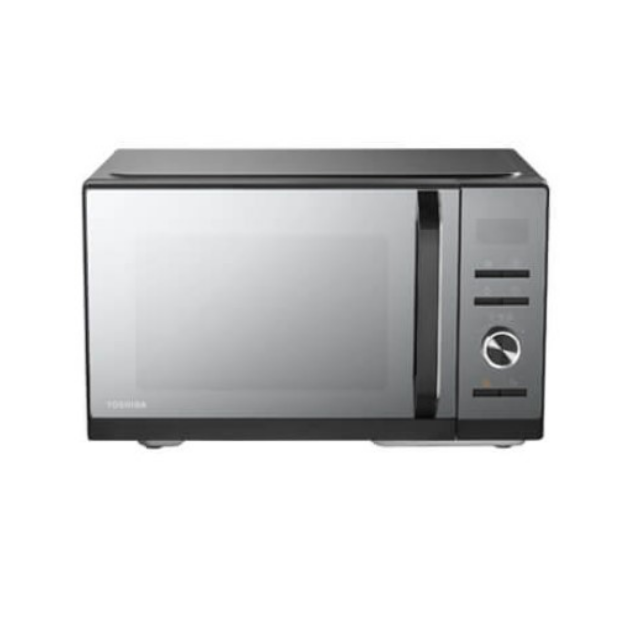 TOSHIBA Microwave Oven, 28L, Digital,With Convection & Air Fry, Mirror Black, MW3-AC28SF(MB)