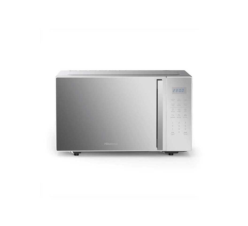 Hisense microwave oven 30L Grill Silver, 7 Auto Menu, 11 Power Levels, 900W H30-MOMS9HG