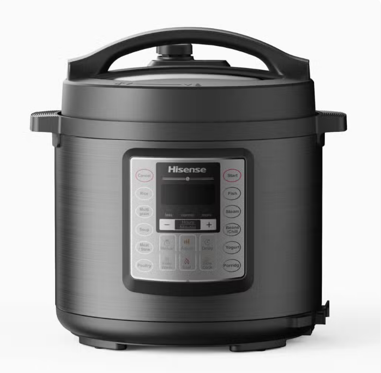 HISENSE HMC6MBK PRESSURE COOKER, 6L - 1000W