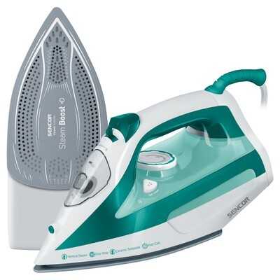 Sencor 2600W Iron, Ceramic Soleplate - Blue SSI6100GR