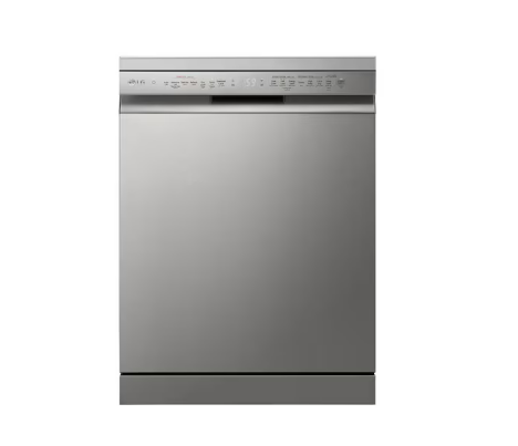 LG Inverter Direct Drive Quad wash Steam Dish Washer / 14ppl/44dB - Silver DFC435FP