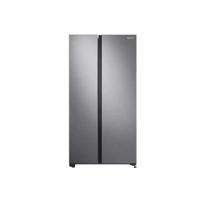 SAMSUNG Fridge, 583L, 2 Door Side By Side, No Frost (Frost Free), INVERTER Compressor, Silver, RS57DG4000M9UT