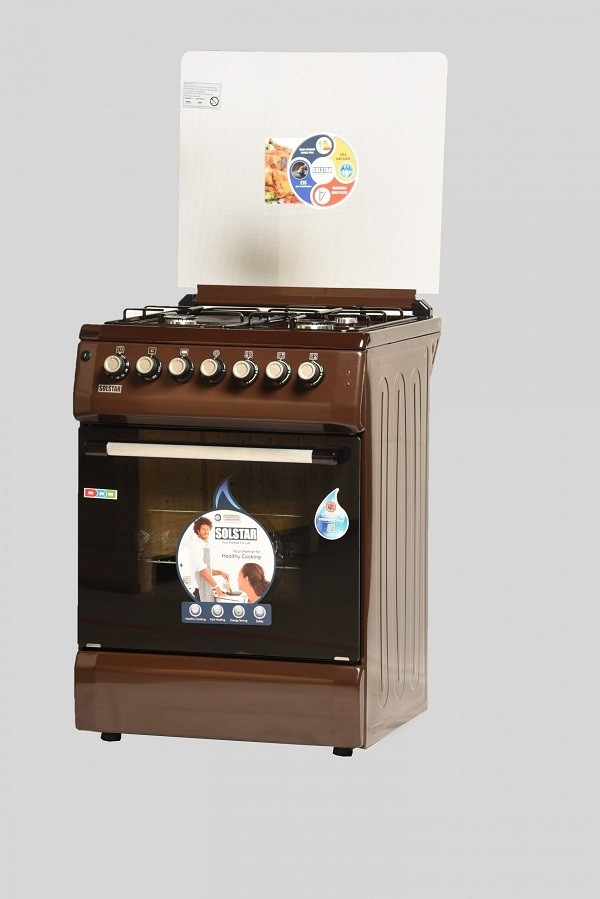 SOLSTAR Electric Oven, 60CM, 3+1HP, Brown SO-631DKEBRBSS