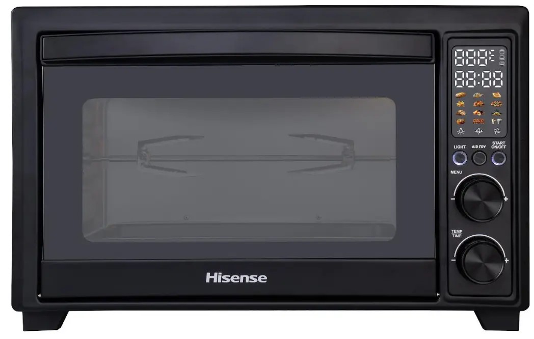 HISENSE H32AOBK18S1 TOASTER OVEN - 32L BLACK,1800W