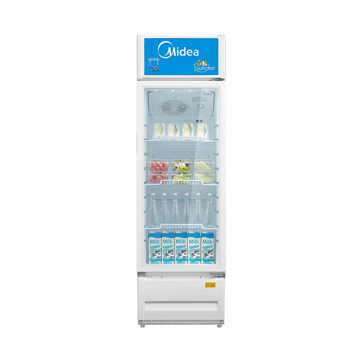 Midea 211L Vertical Cooler MDRZ302FZG21