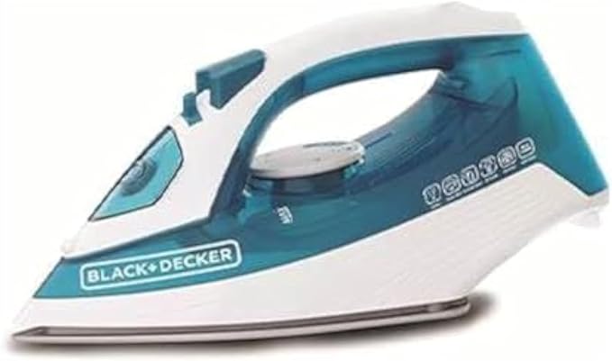 B&D STEAM IRON X1575-B5 1600W NONSTICK SOLEPL
