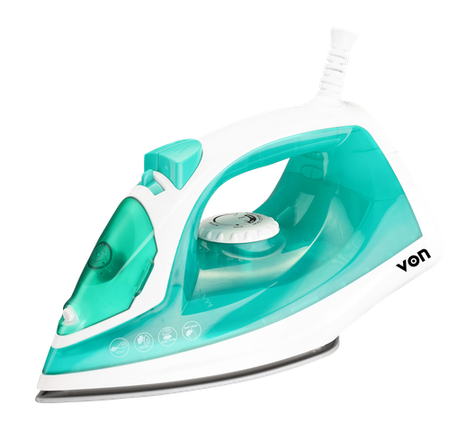 VON STEAM IRON VIS161CSG 1600W CERAMIC,GREEN