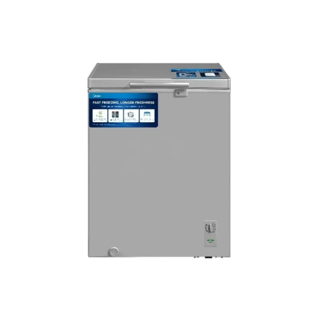 Midea 142L Silver, Inverter, MDRC265FZG43D