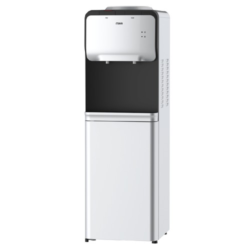 MIKA Water Dispenser, Standing , Hot & Electric Cooling, with Cabinet, Black, MWD2305SB