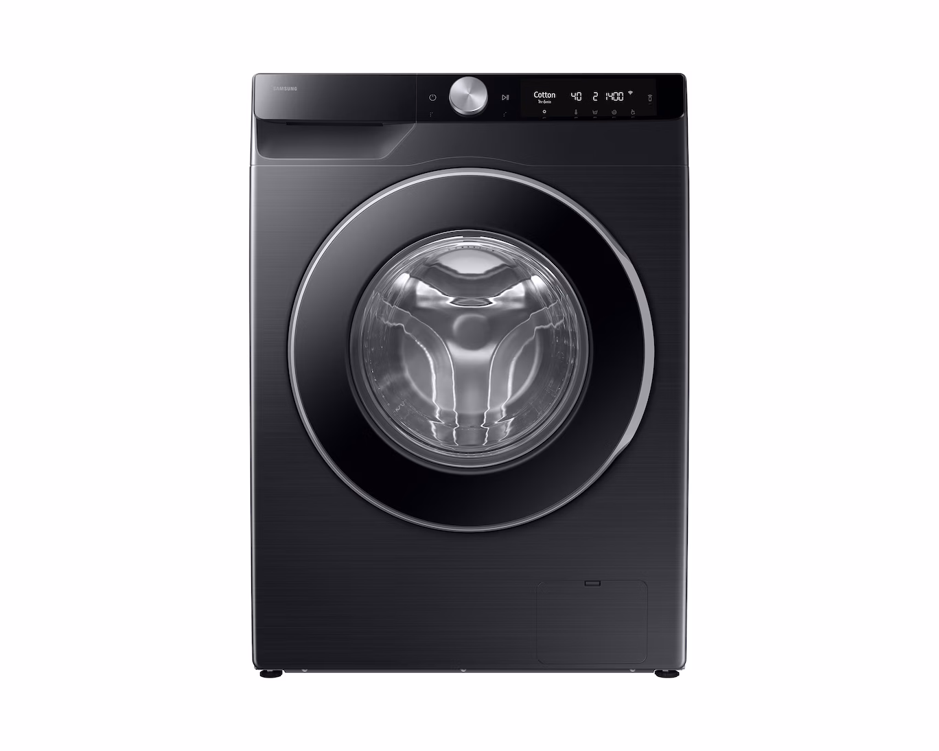 SAMSUNG Washing Machine, 10Kg, Front Load Washer, INVERTER Motor, WIFI, AUTODOSE, Black, WW10DG6U94LBNQ