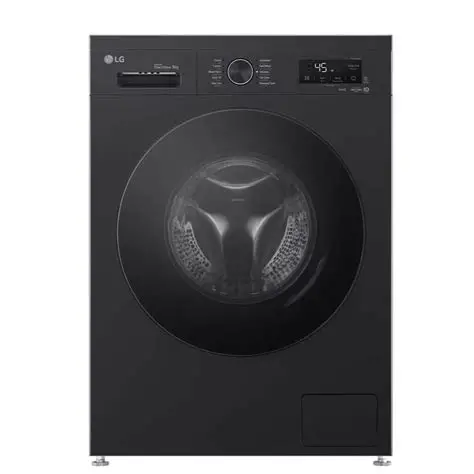 LG 9kg Washer with Steam - ONYX BLACK *NEW, F4Y2VYGYX