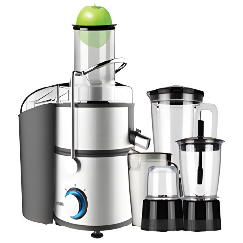 MIKA  Juicer, 4 in 1, 800W, Stainless Steel  MJR512X