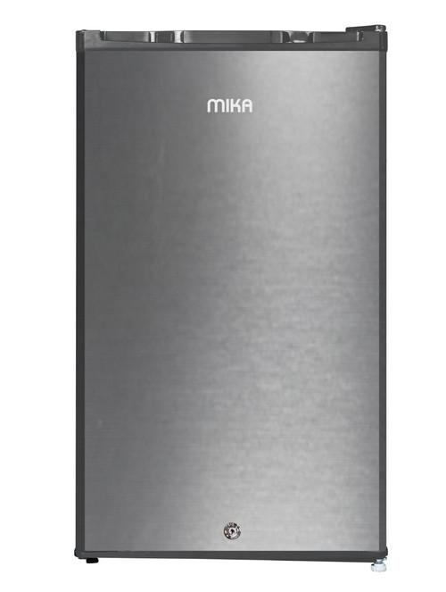MIKA REFRIGERATOR, 92L, Single Door, Defrost (Direct Cool), Inox Line Brush MRDCS92XLB(MRDCS50XLB)