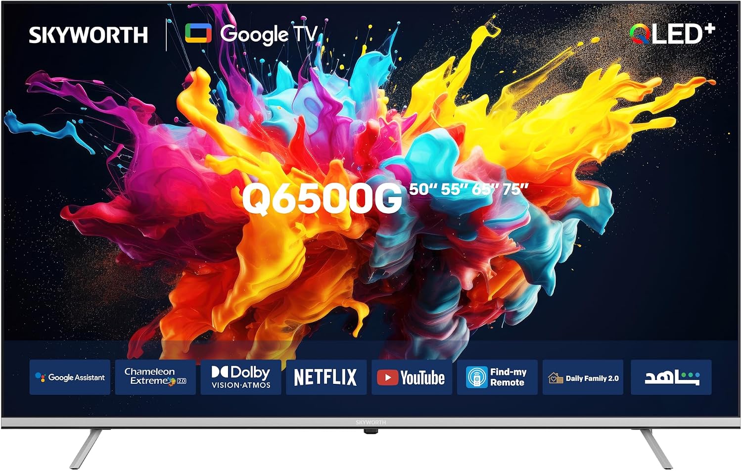 skyworth 50 inch 4K QLED Google TV 50Q6500G
