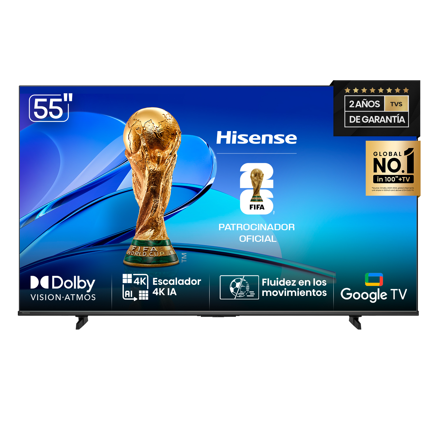 Hisense Q6 Series QLED 4K Smart Vidaa Quantum dot color 55Q6N