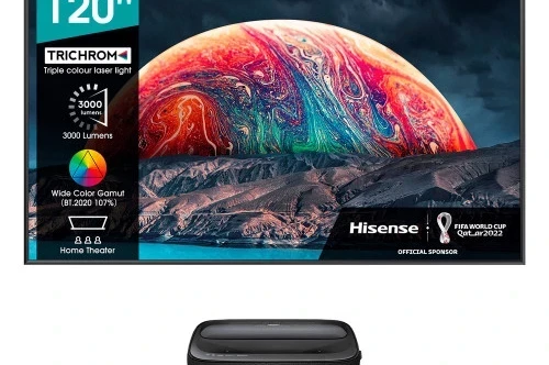 Hisense 120" 120L9GE Laser Display 4K QUAD CORE PROCESSOR TRICHROMA LASER TECH