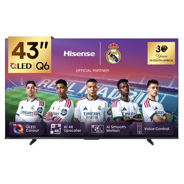 HISENSE 43Q6Q QLED VIDAA SMART 4K TV
