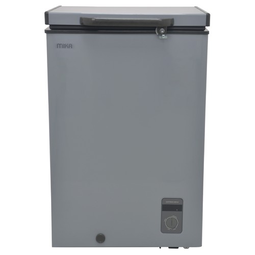 MIKA Chest Freezer, 95L, Aluminium Inner, Dark Grey MCF95ADG
