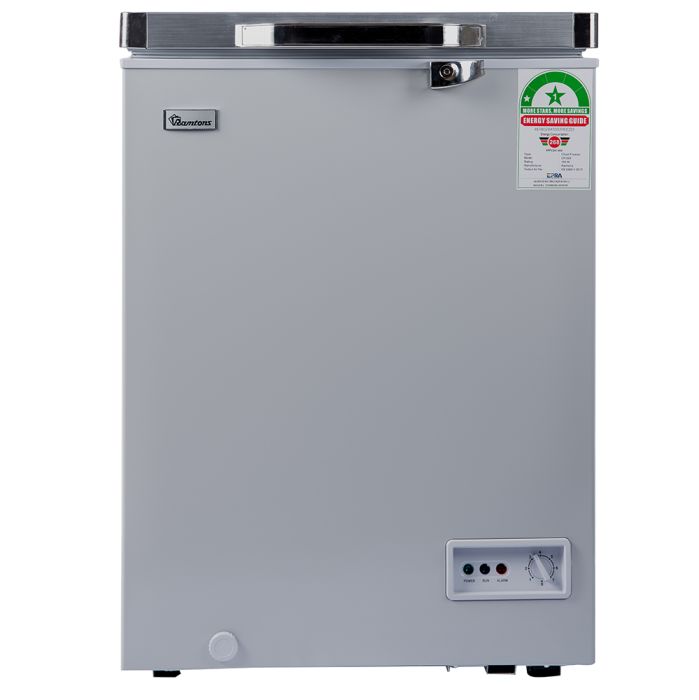 Ramtons 93Lt Freezer+Ice Pack External Condensor Grey CF/229