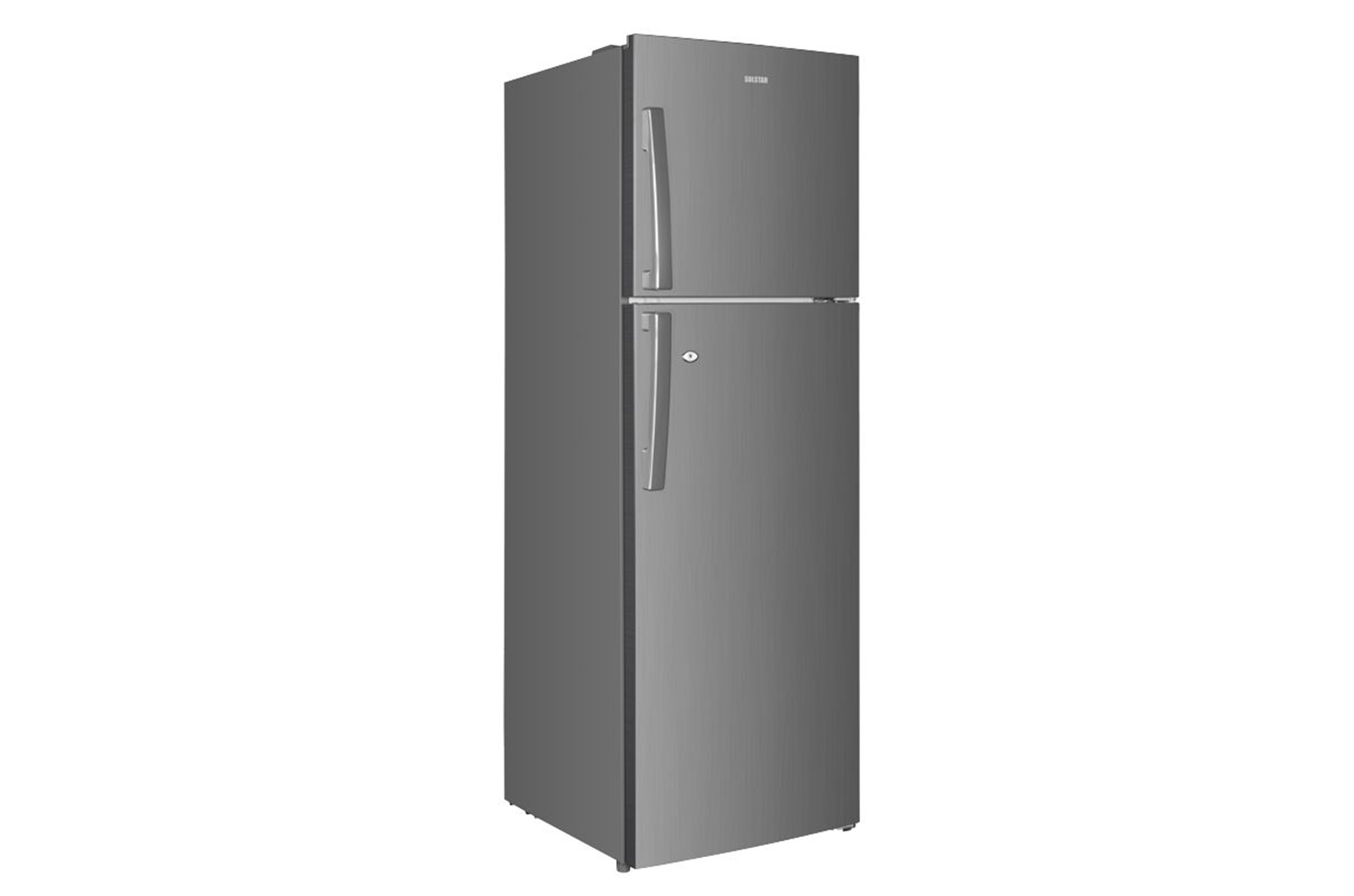 SOLSTAR 2-Door Non-Frost Fridge -248L VCM Silver RF346HTDSLBSS