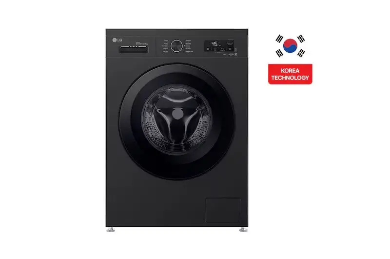 LG 9kg Washer with Steam - ONYX BLACK *NEW, F4Y2VYGYX
