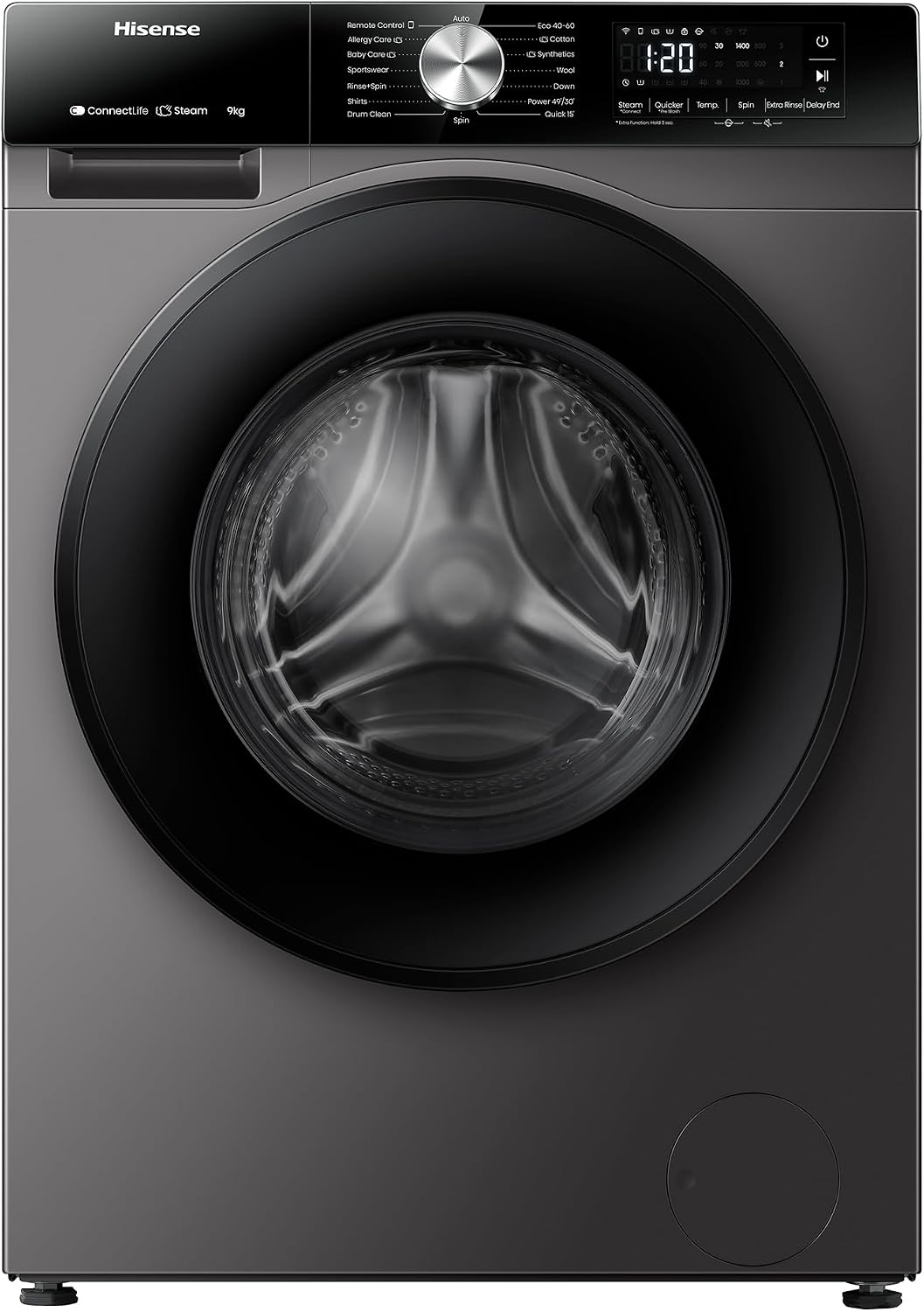 HISENSE W/DRYER FL WD3S1043BT 10/6KG SLV