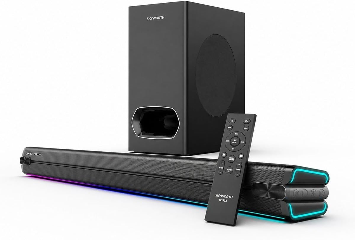 SKYWORTH 2.1CH Wireless Soundbar SS333