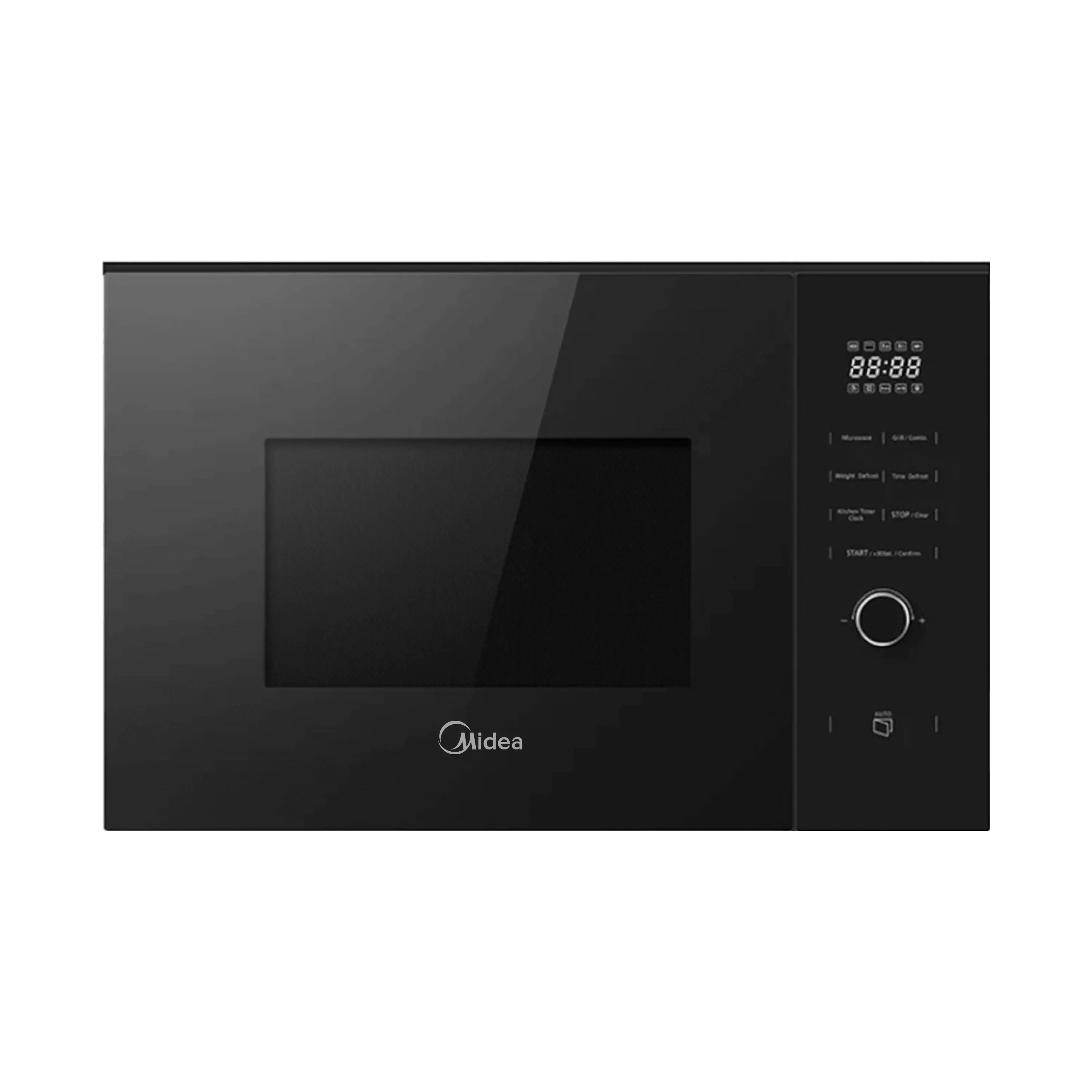 Midea,25L, Built InFull Black Glass Design, Full Touch Control 900W Microwave and 100W Grill,TG925HS6